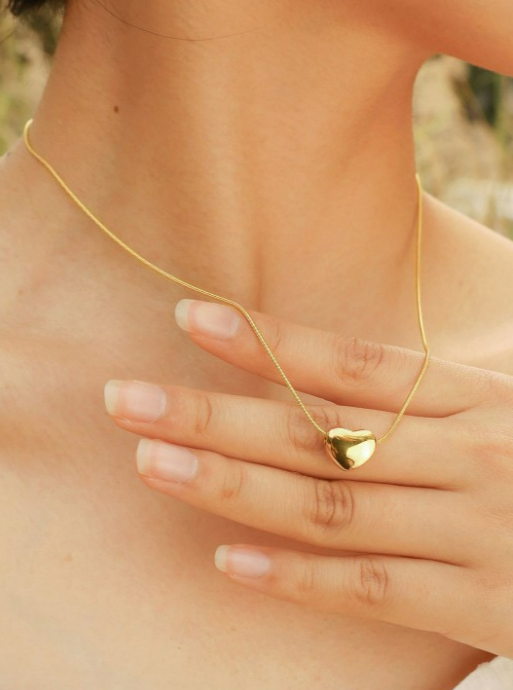 Pinterest Inspired Heart pendant