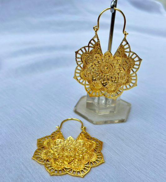Mandala earrings