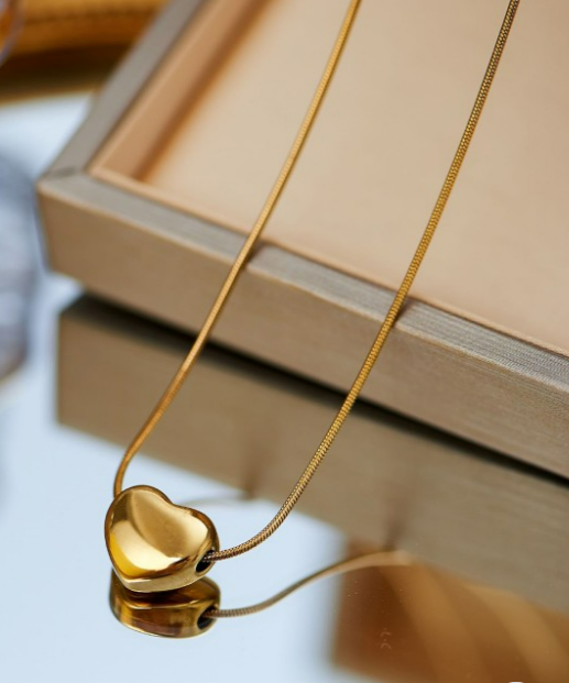 Pinterest Inspired Heart pendant