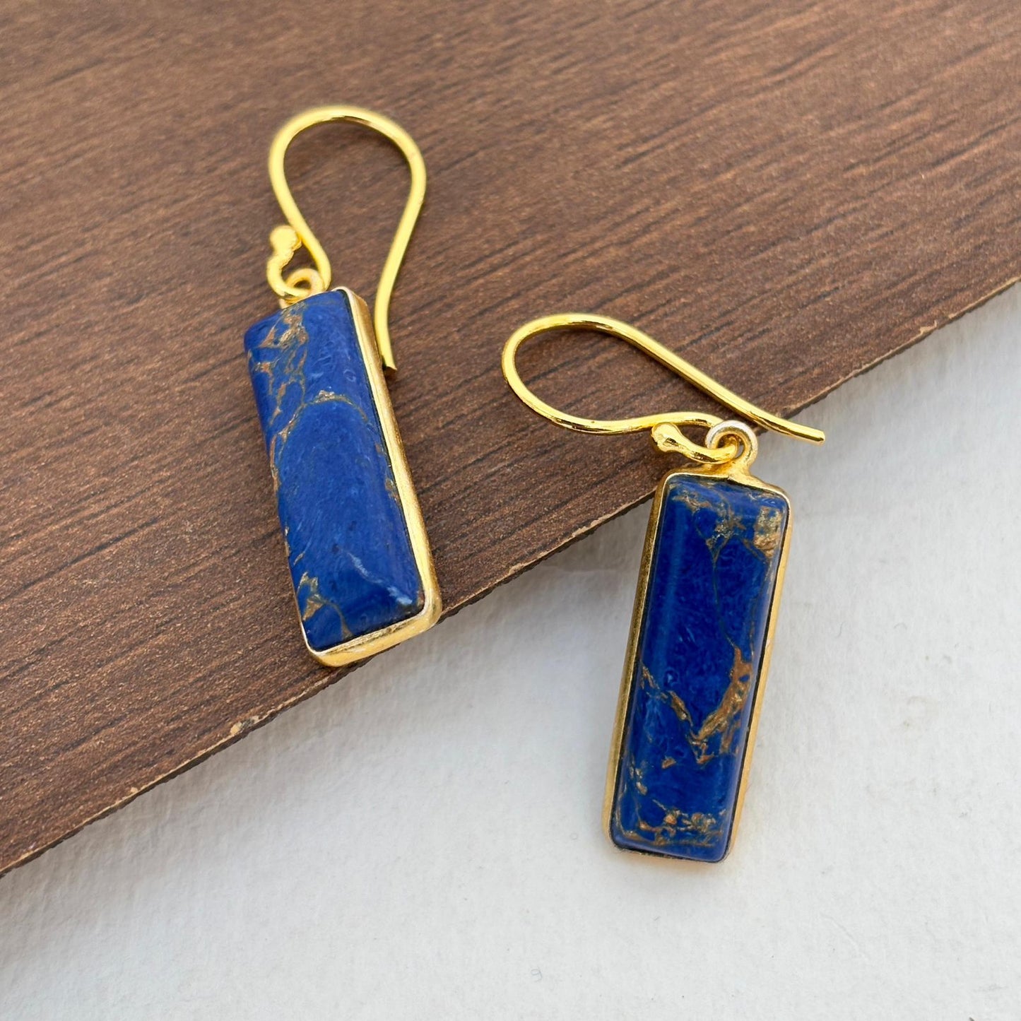 Everyday stone earrings