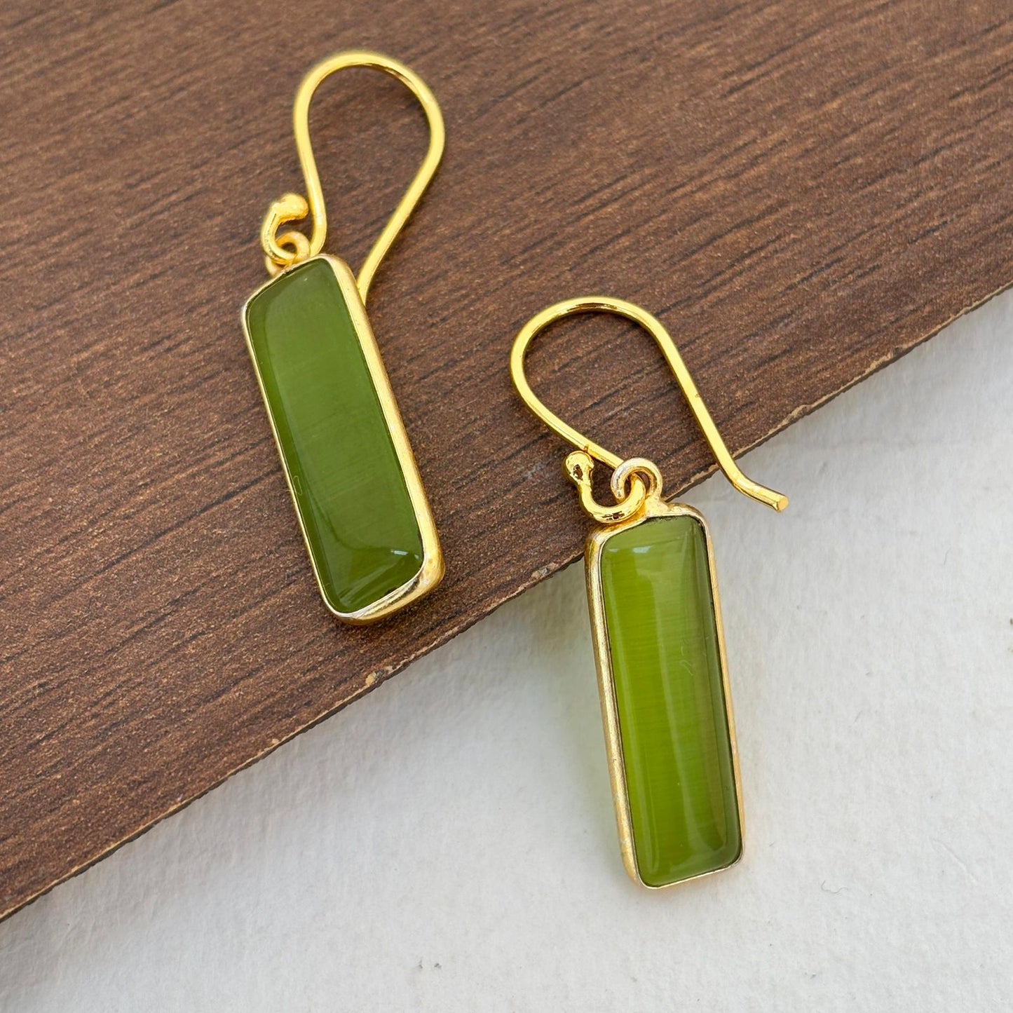 Everyday stone earrings